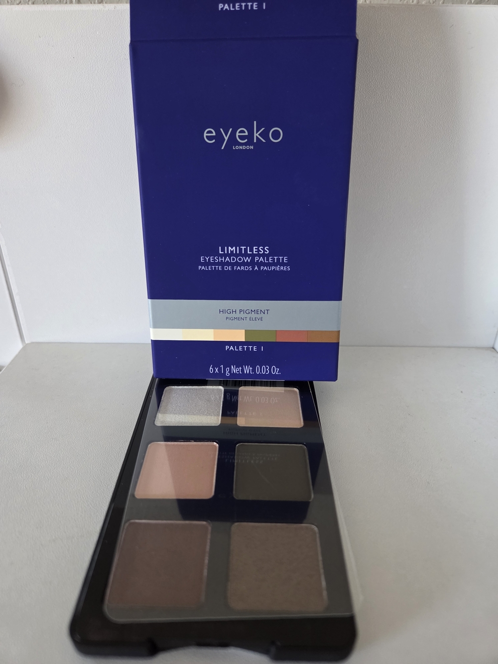 Eyeko Limitless Eyeshadow Palette I - Neutral Mauve & Brown Shades